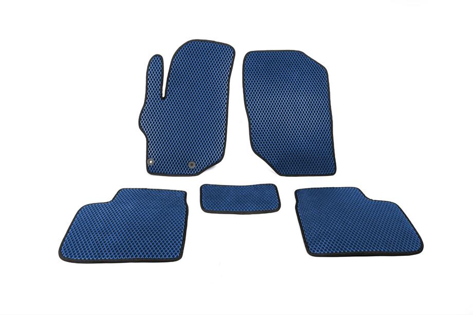 Citroen C-Elysee 2013-2022 EVA Floor Mats (Blue) Image