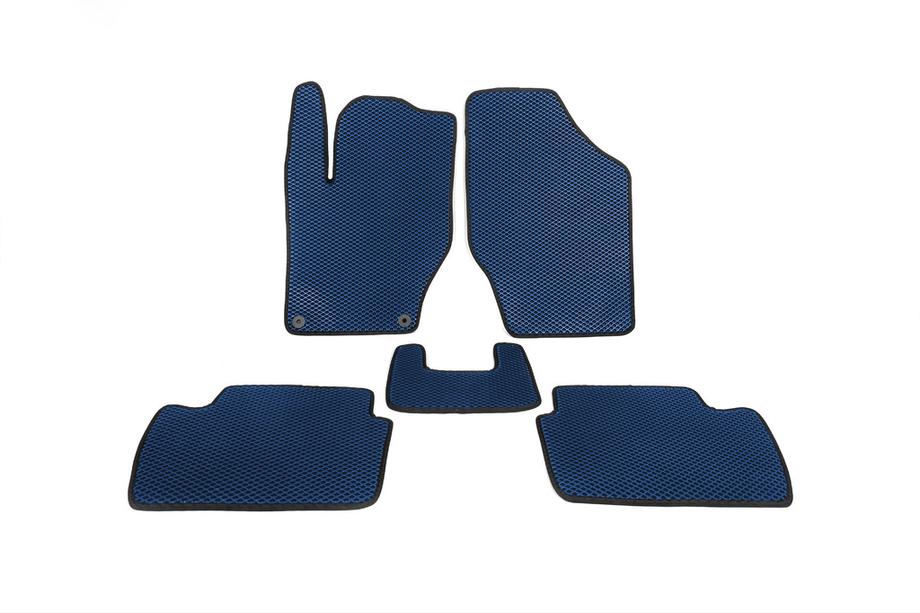 Citroen C-4 2010-2018 EVA Floor Mats (Blue) Image