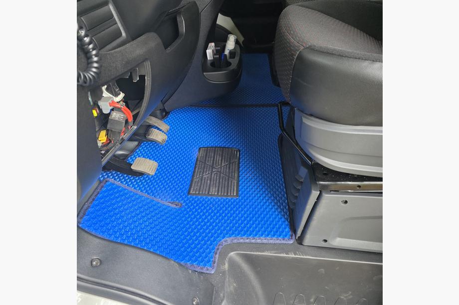 Fiat Ducato 2006-2025 EVA Floor Mats (Blue) Image
