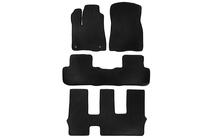 Toyota Highlander 2013-2019 EVA Floor Mats (3 Rows, Black) photo 17