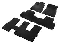 Toyota Highlander 2013-2019 EVA Floor Mats (3 Rows, Black) photo 1