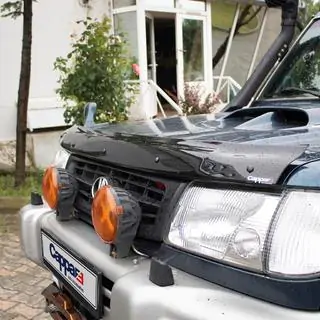 Hood Deflector (EuroCap) Hyundai Galloper 1997-2003 photo 3