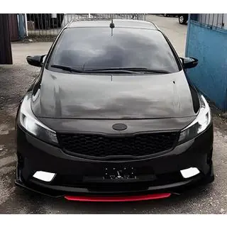 Universal Front Lip Niken Red (ABS) photo 2