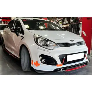 Universal Front Lip Niken Red (ABS) photo 3