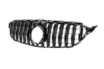 Mercedes C-сlass W205 2014-2021 Front Grille Panamericana GT Black (for Avantgarde/AMG-Line/C43 AMG) photo 7