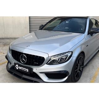 Front Grille Panamericana GT Black (for Avantgarde/AMG-Line/C43 AMG) Mercedes C-сlass W205 2014-2021 photo 3