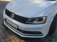Volkswagen Jetta 2011-2018 Front Bumper Lip Spoiler (2010-2018, Gloss Black) photo 9