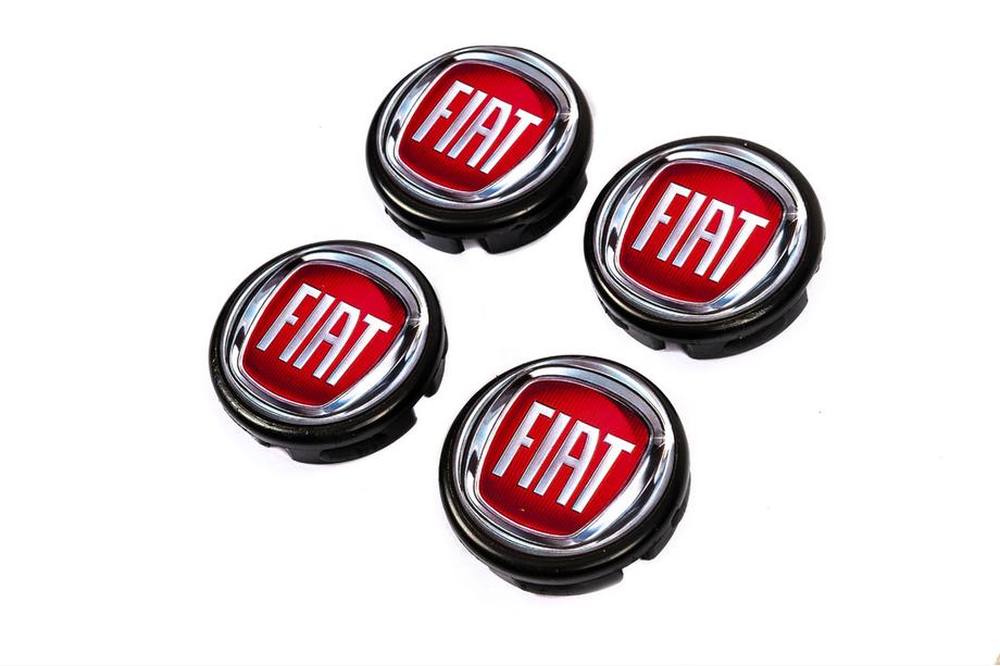 Fiat Wheel center caps 59/54 mm (set of 4) Image