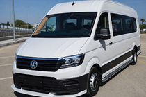 Volkswagen Crafter 2016- Front bumper lip (primed for painting) photo 2