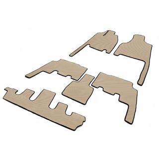 Floor mats (3 rows, EVA, beige) photo 1