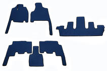 Chrysler Voyager 2001-2007 Floor mats (3 rows, EVA, blue) photo 1