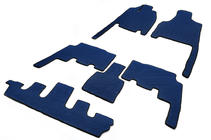 Chrysler Voyager 2001-2007 Floor mats (3 rows, EVA, blue) photo 2