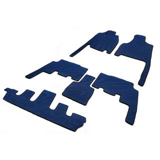 Floor mats (3 rows, EVA, blue) Chrysler Voyager 2001-2007 photo 2