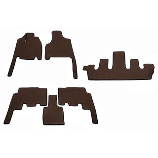 Floor mats (3 rows, EVA, brown) photo 1