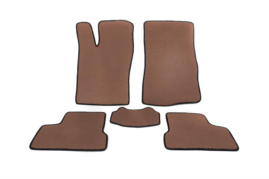 Daewoo Nexia 1995-2016 EVA Floor Mats (Brown) Image