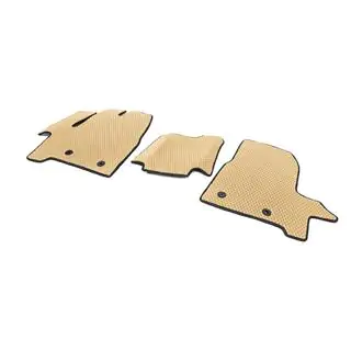 EVA Floor Mats (Front, Beige) photo 2