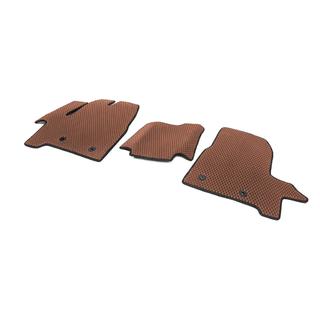 EVA Floor Mats (Front, Brown) Ford Custom 2013-2022 photo 2