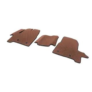EVA Floor Mats (Front, Brown) photo 2