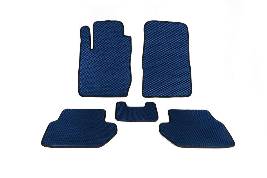 Ford Ecosport 2013-2022 EVA Floor Mats (2013-2017, Blue) Image