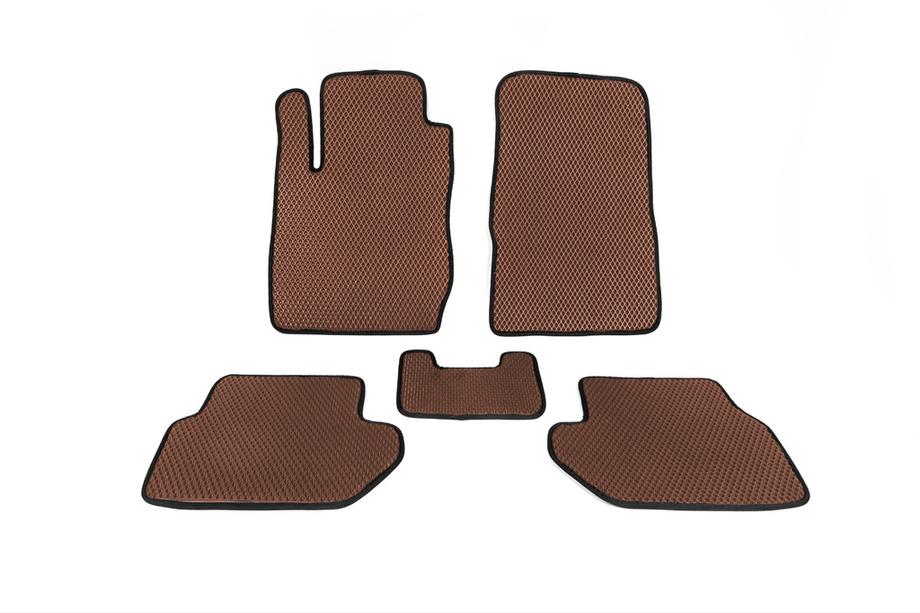 Ford Ecosport 2013-2022 EVA Floor Mats (2013-2017, Brown) Image