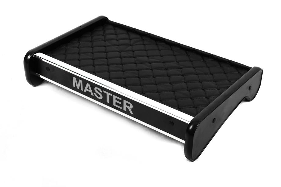 Renault Master 1998-2010 Dashboard Shelf (Black with Black Stitching) Photo 1