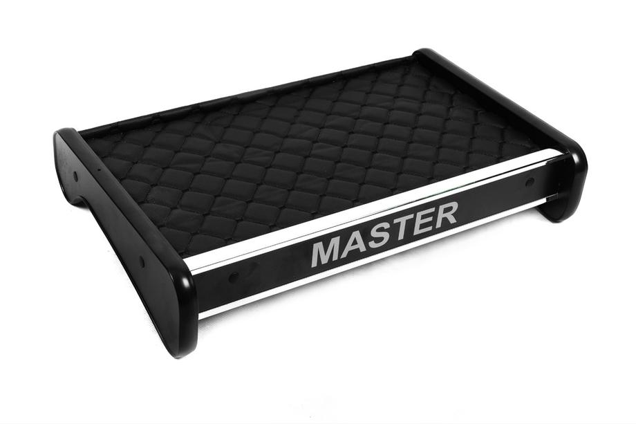 Renault Master 1998-2010 Dashboard Shelf (Black with Black Stitching) Photo 3