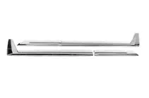 Lexus LX 500d/600 2022- F-Sport Door Moldings White+Chrome (4 pcs, ABS) photo 3
