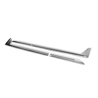 F-Sport Door Moldings White+Chrome (4 pcs, ABS) photo 4