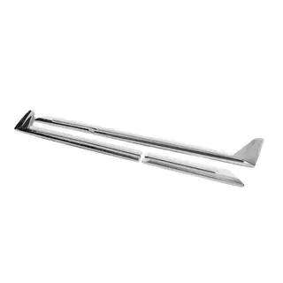 F-Sport Door Moldings White+Chrome (4 pcs, ABS) photo 4