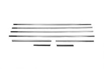 Volkswagen Touran 2010-2015 Exterior window trim stainless steel (8 pcs) OmsaLine - Italian Stainless Steel photo 3