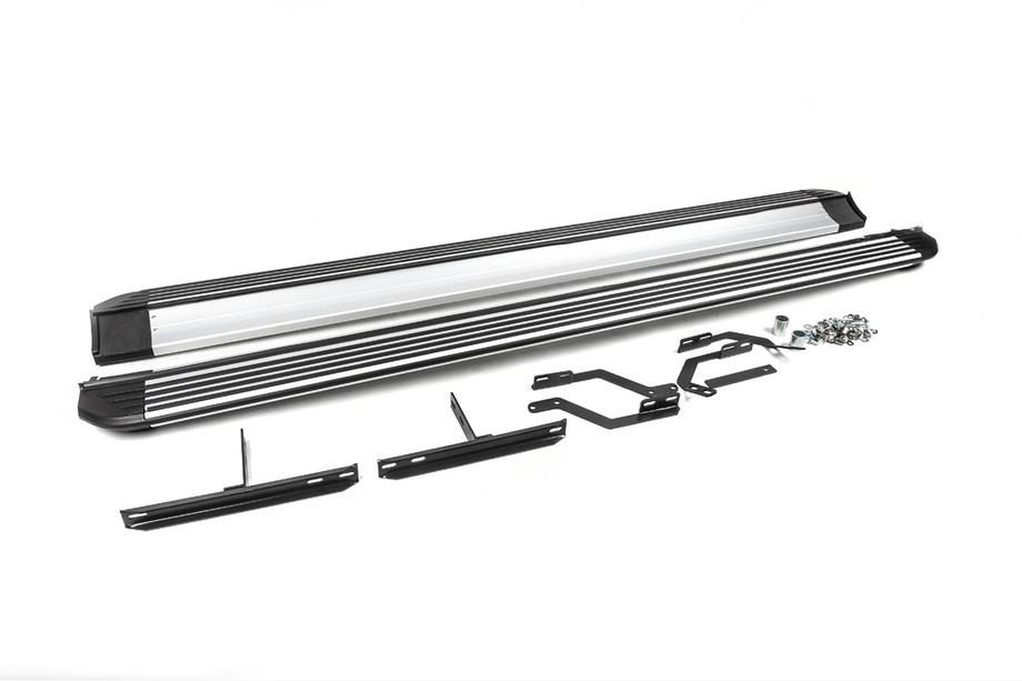 Volkswagen Touareg 2002–2010 SALE! OEM Side Steps (2 pcs, Aluminum) Image