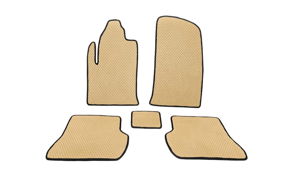 Ford Fiesta 2002-2008 EVA Floor Mats (Beige) Photo 1