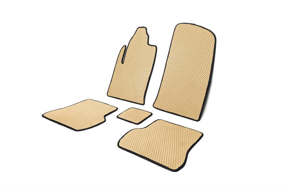 Ford Fiesta 2002-2008 EVA Floor Mats (Beige) Photo 2