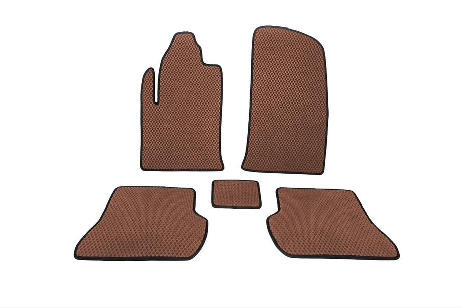 Ford Fiesta 2002-2008 EVA Floor Mats (Brown) Photo 1