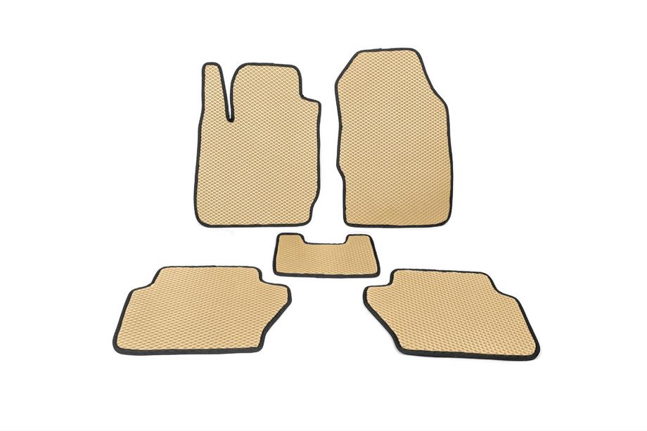 Ford Fiesta 2008-2017 EVA Floor Mats (Beige) Image