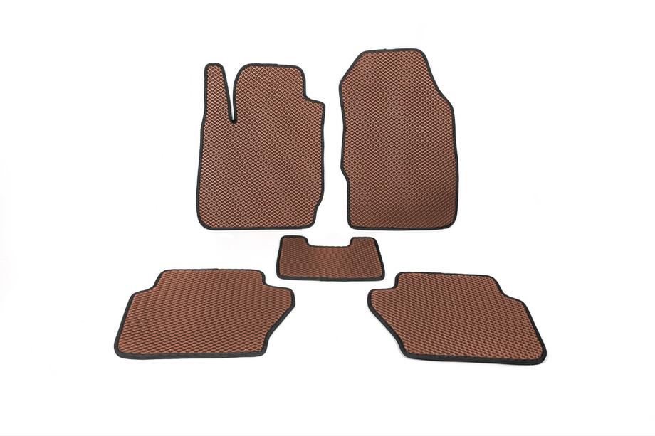 Ford Fiesta 2008-2017 EVA Floor Mats (Brown) Image