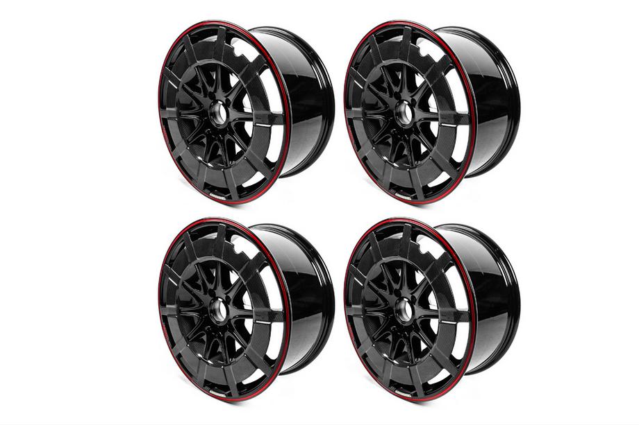 Mercedes G class W463 2018-2024 Forged Aluminum and Carbon Wheels G900 (R24, Set of 4) Photo 4
