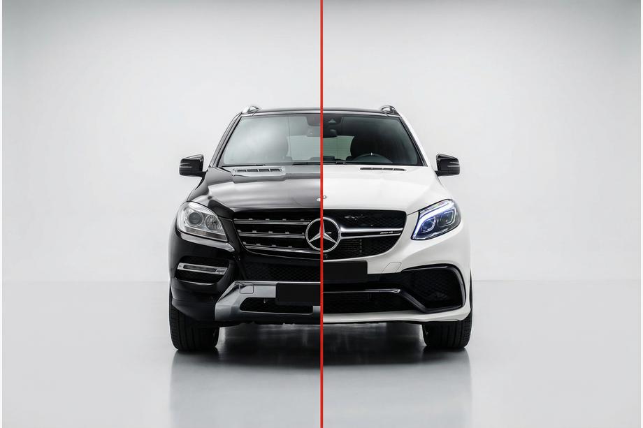 Mercedes GLE/ML class W166 2011-2018 ML to GLE AMG Body Kit Conversion Image