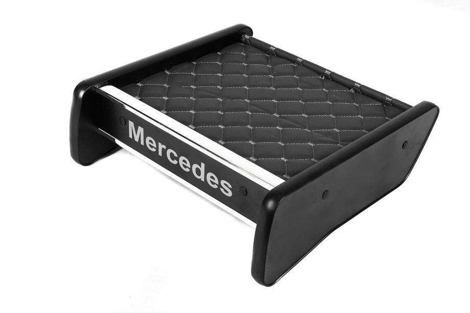 Mercedes Vito W638 1996-2003 Dashboard Shelf (Gray with Gray Stitching) Image