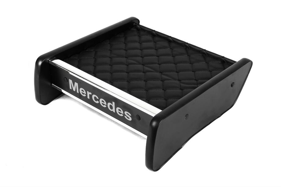 Mercedes Vito W638 1996-2003 Dashboard Shelf (Black with Black Stitching) Image