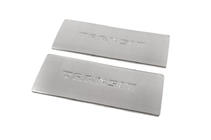 Ford Transit 2000–2014 Interior door sill protectors Carmos V2 (2 pcs, stainless steel) photo 1