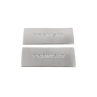 Interior door sill protectors Carmos V2 (2 pcs, stainless steel) photo 2