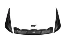 Dacia Duster 2018-2024 Hood Scoop Cover Set DRAGON (3 pcs) photo 4