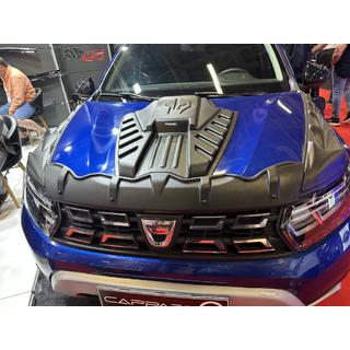 Hood Scoop Cover Set DRAGON (3 pcs) Dacia Duster 2018-2024 photo 3