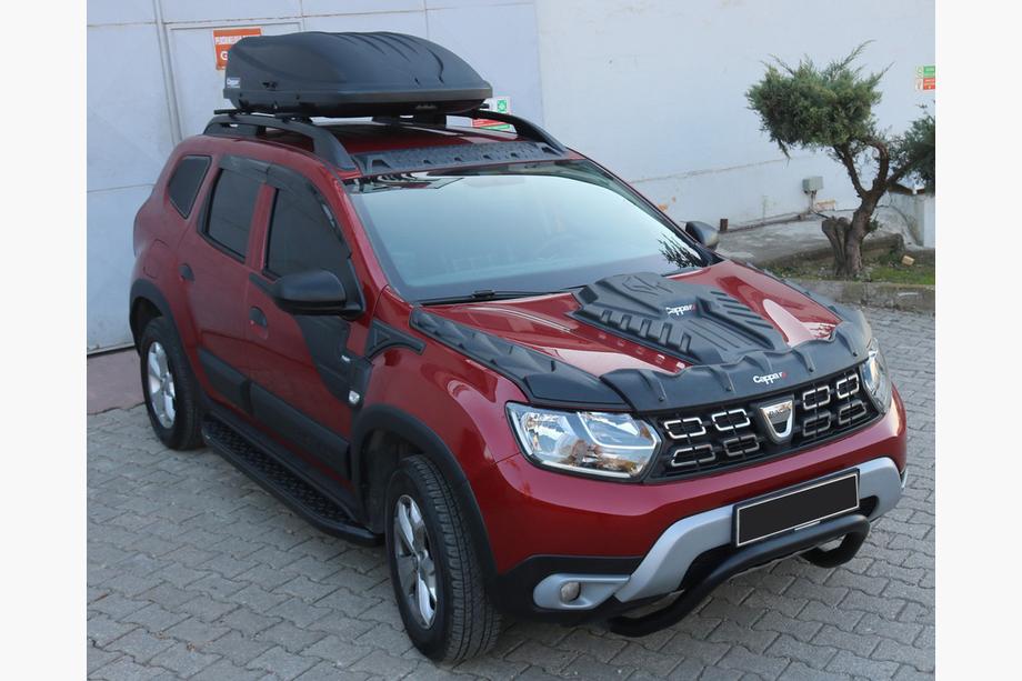 Renault Duster 2018-2024 Hood Scoop Cover Set DRAGON (3 pcs) Image
