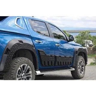 Door Mouldings EuroCap (6 pcs, ABS) Fiat Fullback 2016- photo 2