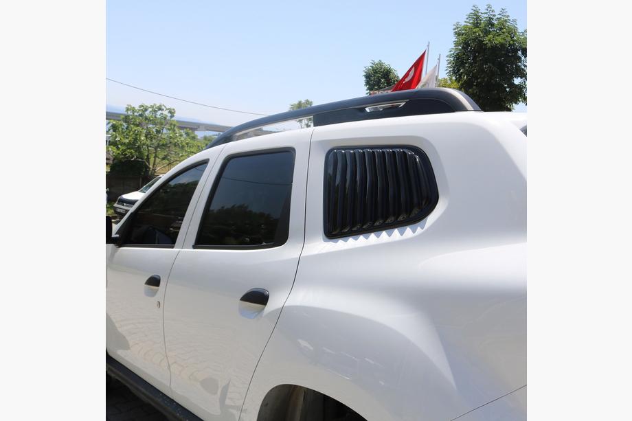 Dacia Duster 2018-2024 Rear window covers EuroCap (2 pcs, ABS) Photo 3
