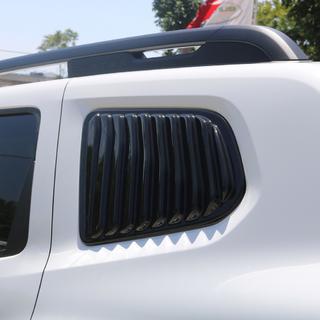 Rear window covers EuroCap (2 pcs, ABS) Renault Duster 2018-2024 photo 1