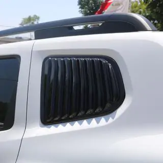 Rear window covers EuroCap (2 pcs, ABS) photo 1