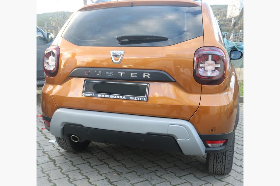 Dacia Duster 2018-2024 Rear Bumper Cover U-Type (ABS, Gray) Image